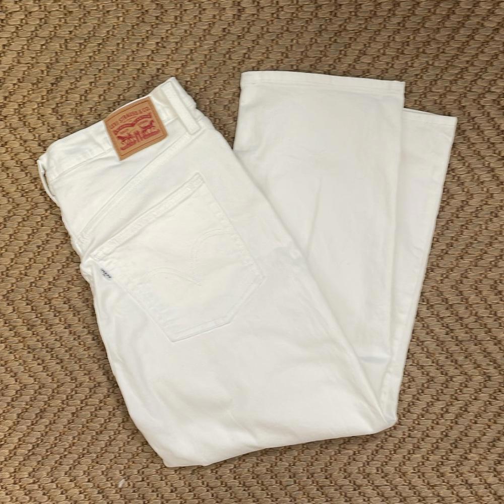 Levi's - Denim Wedgie Straight Jeans - White - 14W